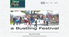 Desktop Screenshot of blaircountyartsfestival.org